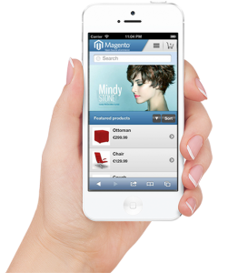 magento mobiele versie